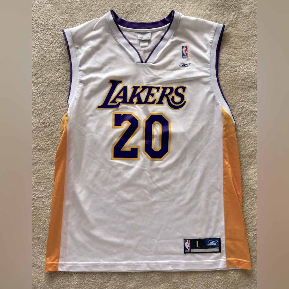 Lakers Basketball Gary Payton Jersey #20
